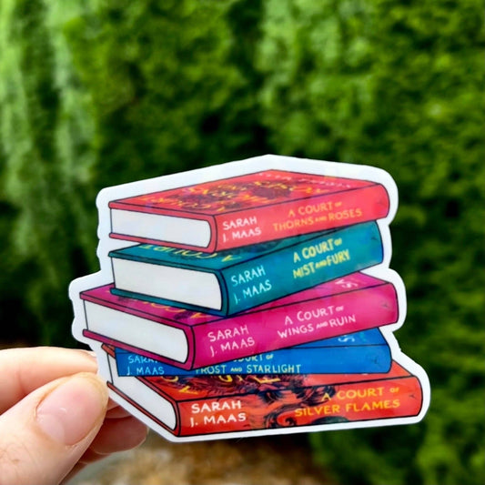 ACOTAR Bookstack Sticker