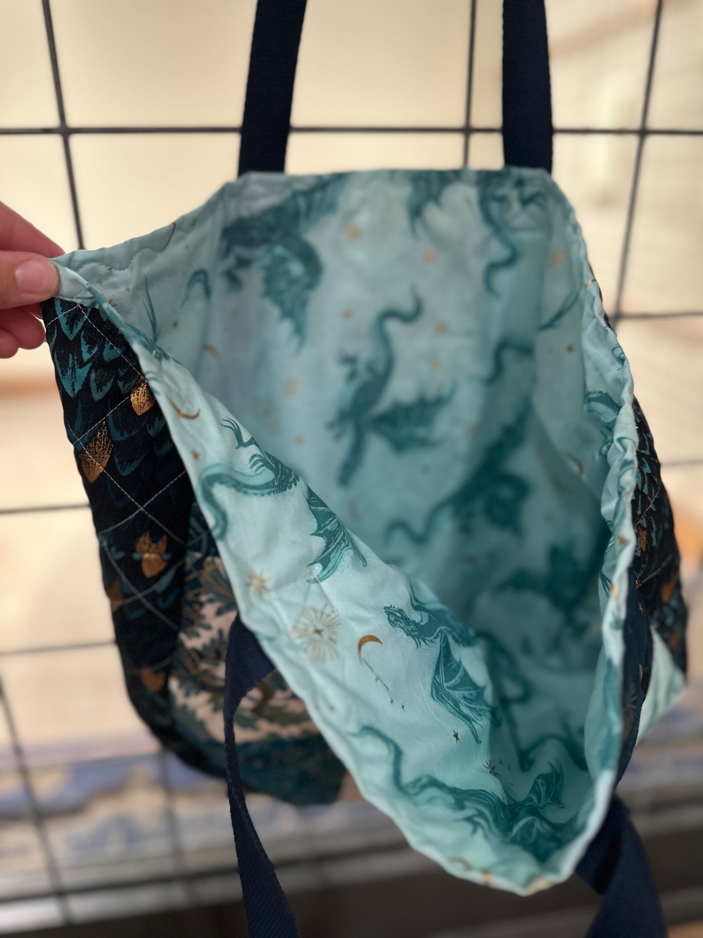 Quilted Tote Bag