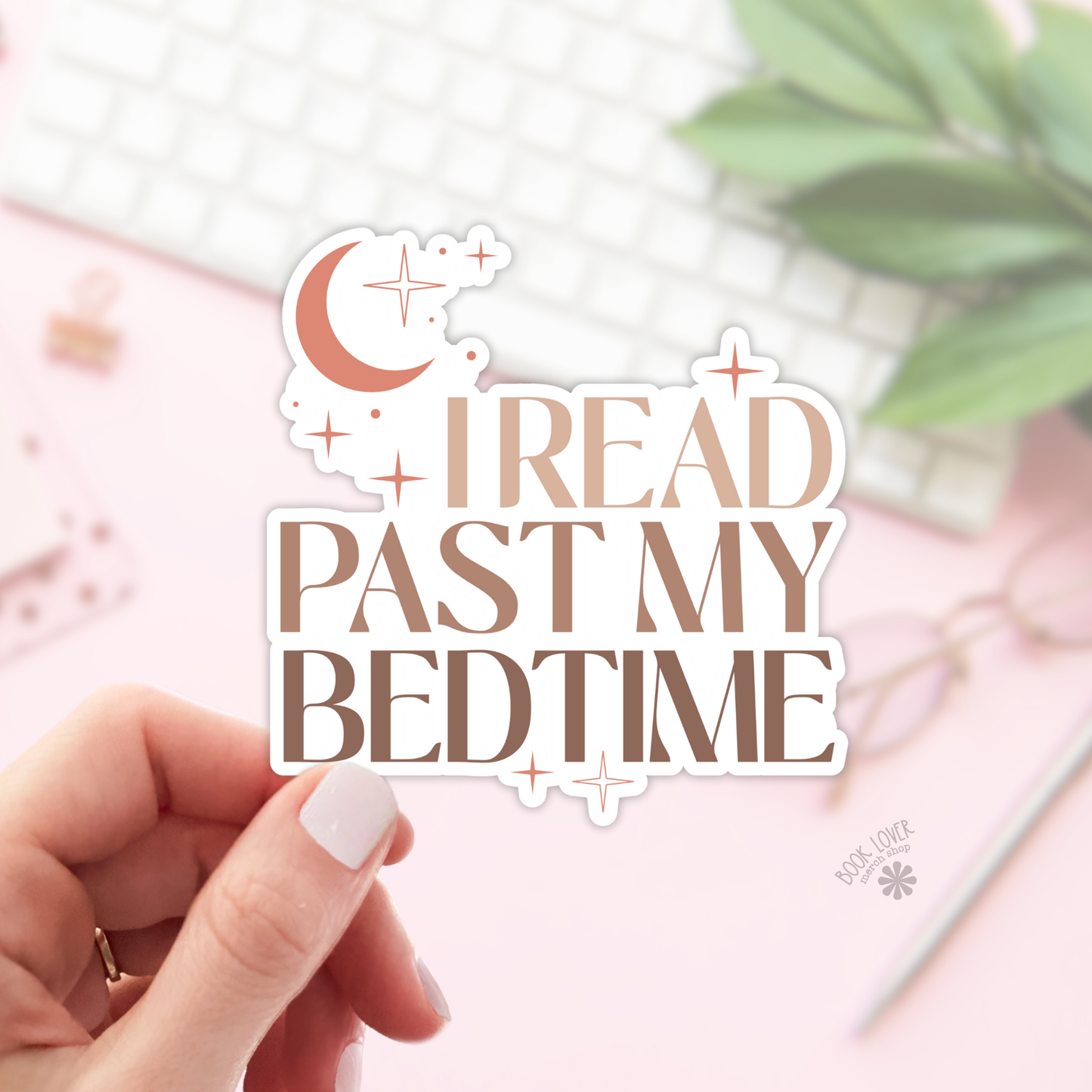 I Read Past My Bedtime Sticker