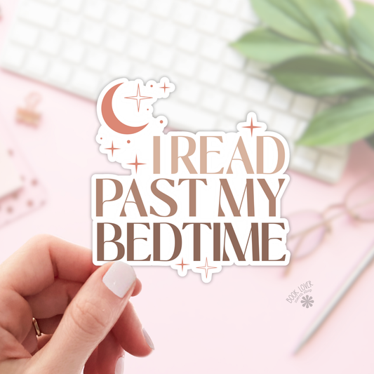 I Read Past My Bedtime Sticker