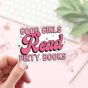 Read Dirty Books Sticker