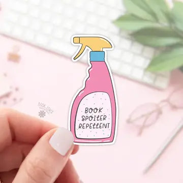 Spoiler Repellent Sticker