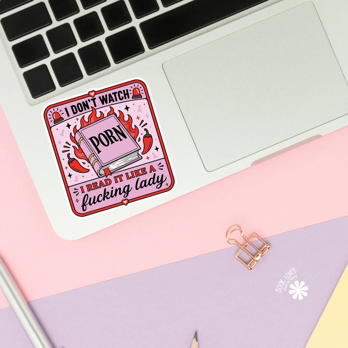 I Don't Watch Porn Sticker