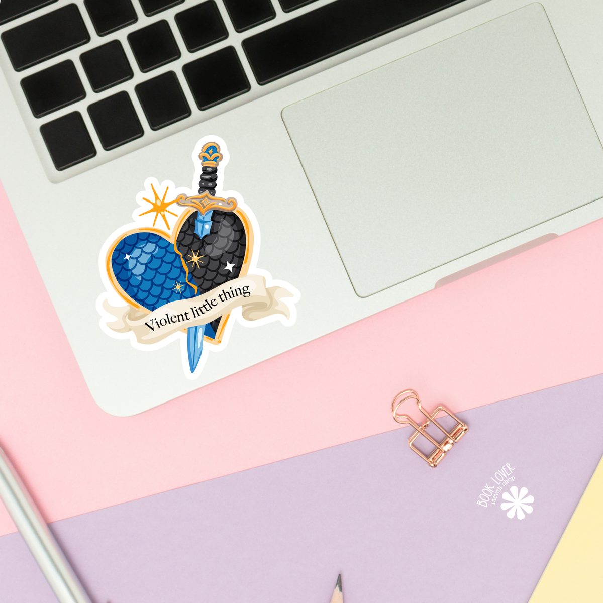 Violent Little Thing Heart Sticker