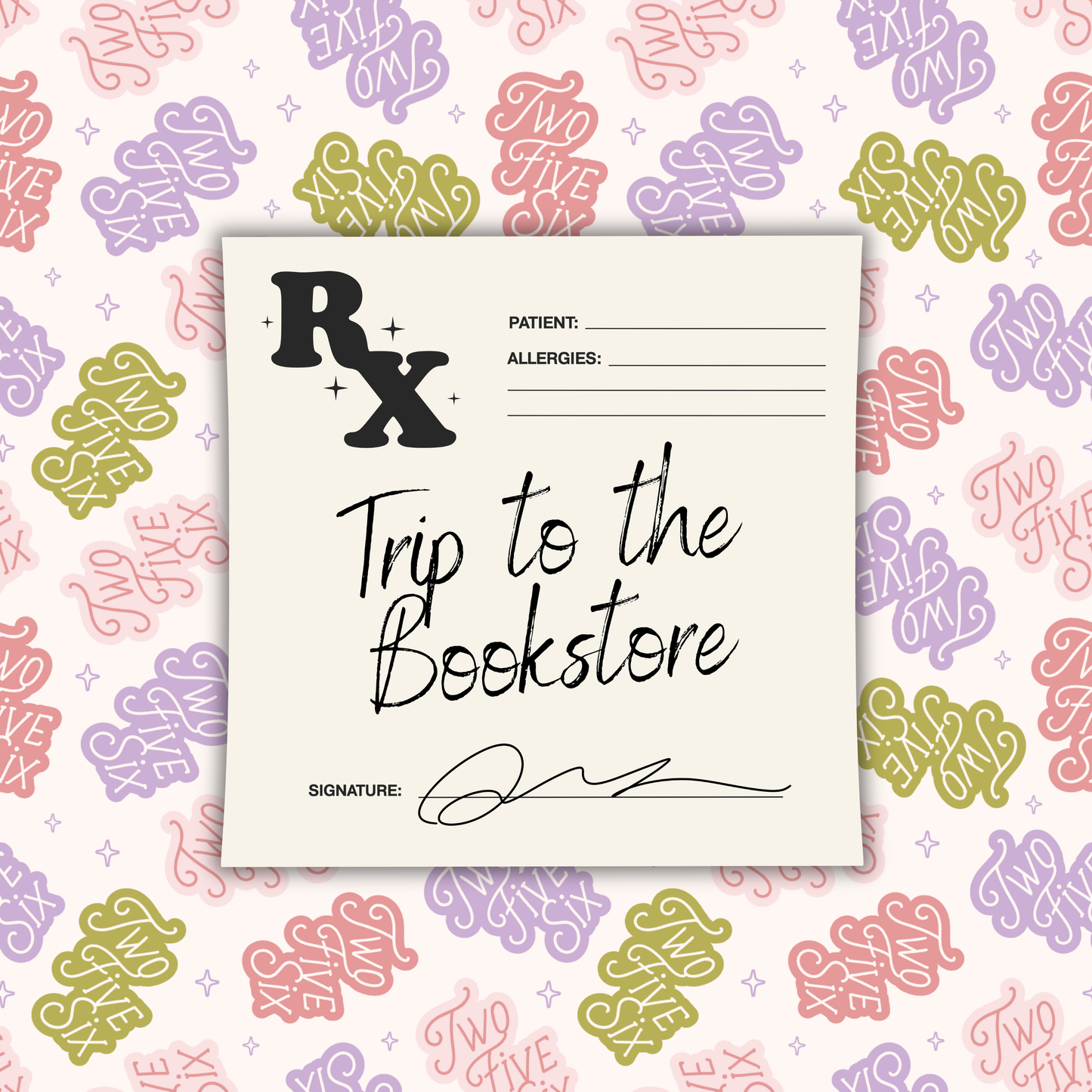 Trip To The Bookstore Sticker