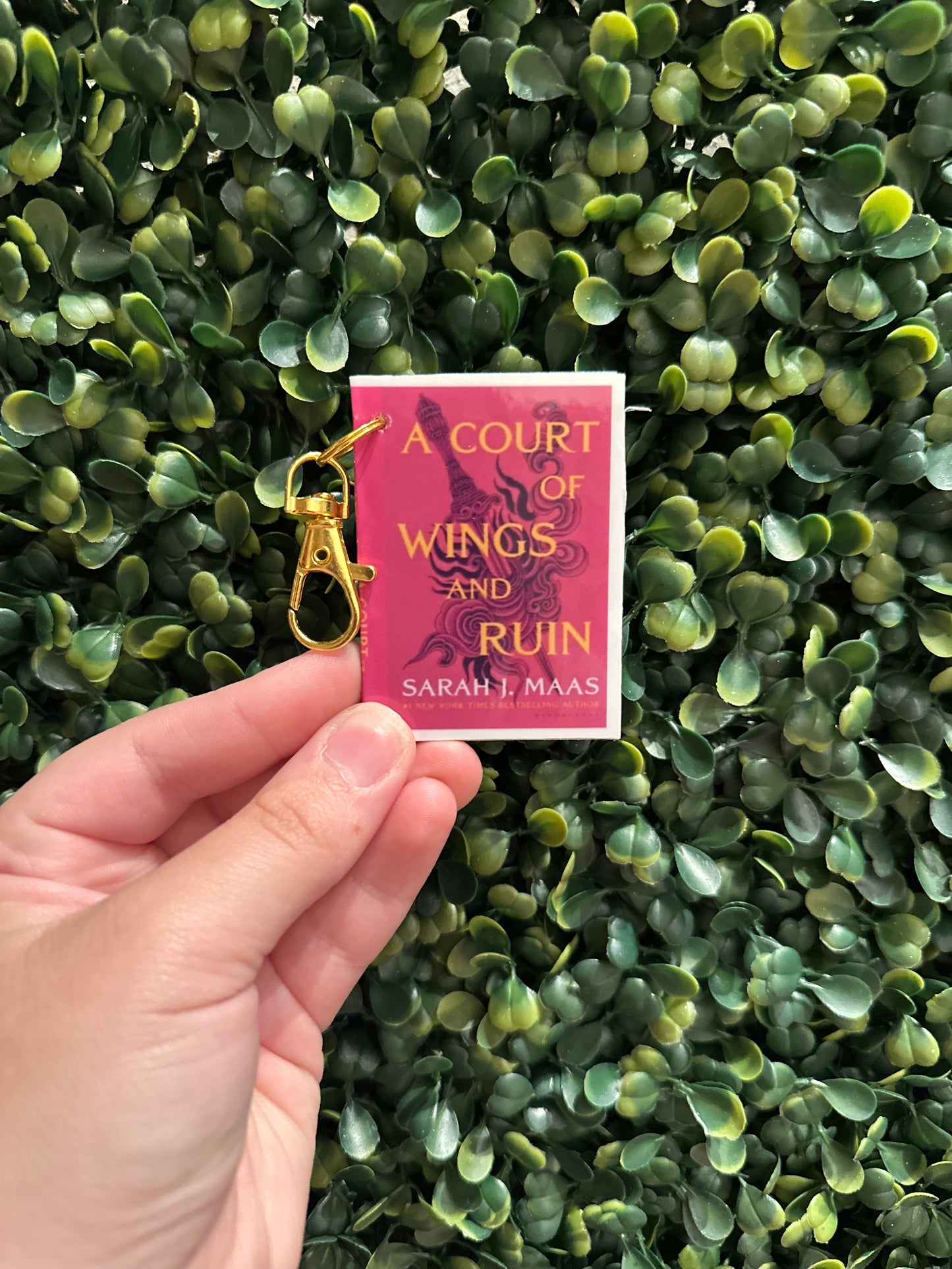 Book Bag Charm