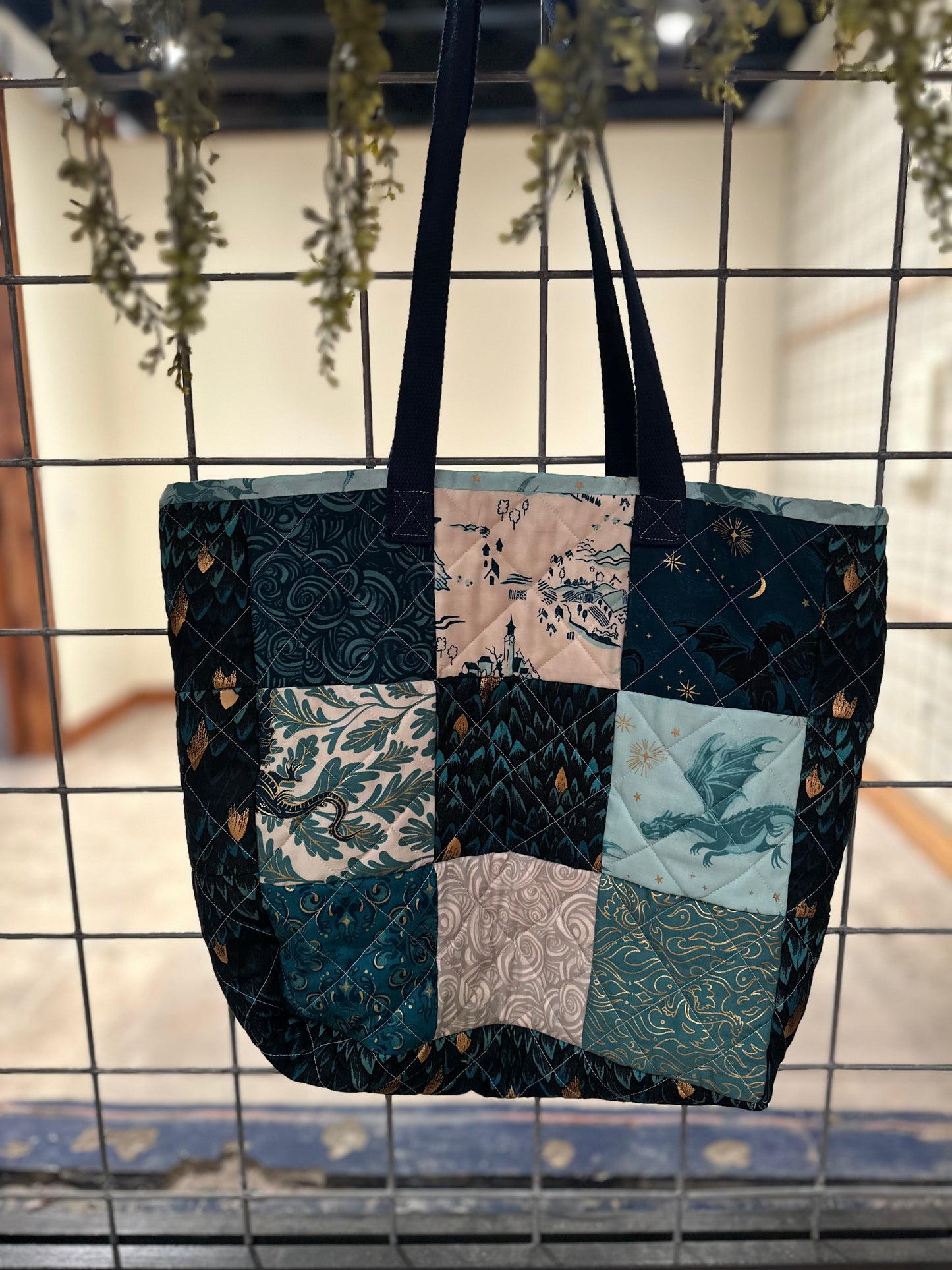 Quilted Tote Bag