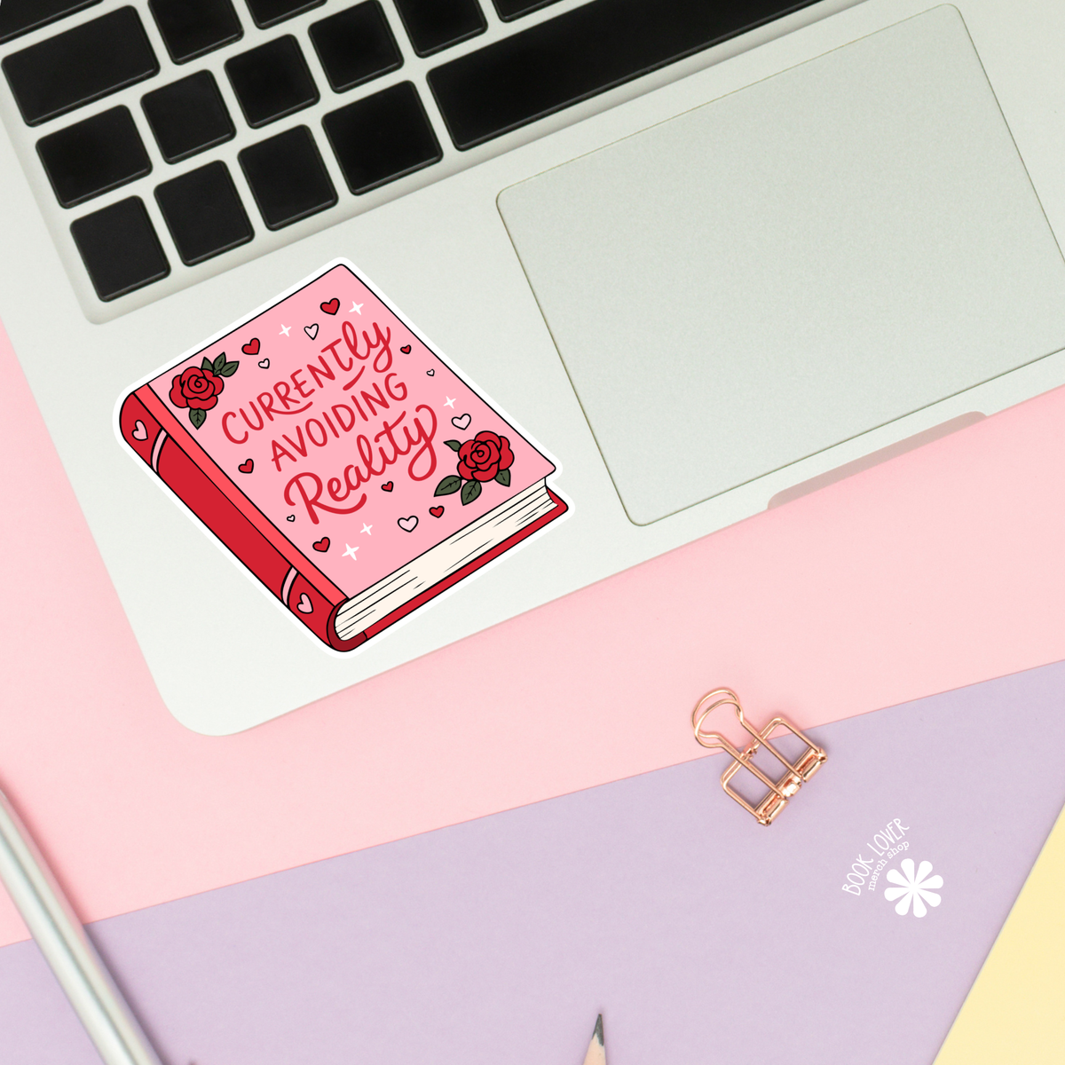 Currently Avoiding Reality Sticker