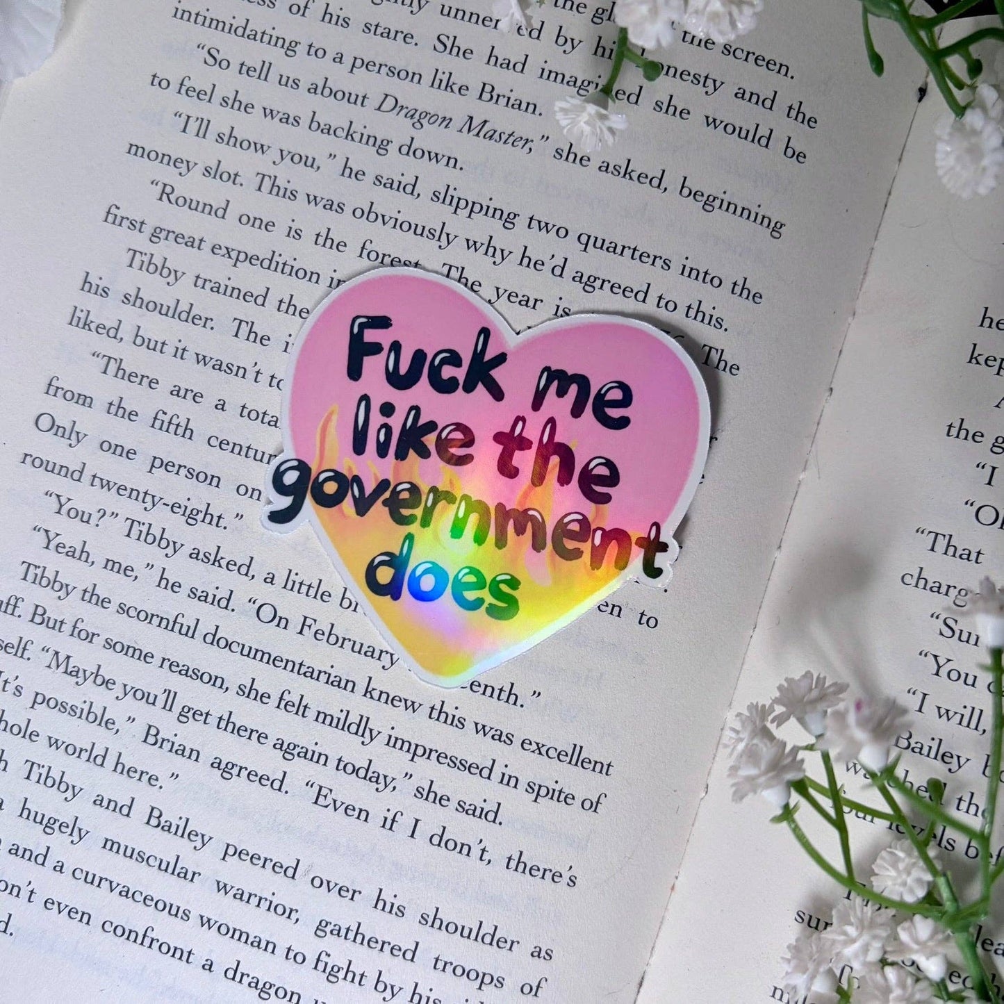 F*ck Me Like the Government Does Sticker