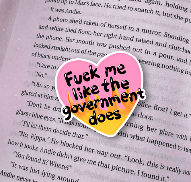 F*ck Me Like the Government Does Sticker