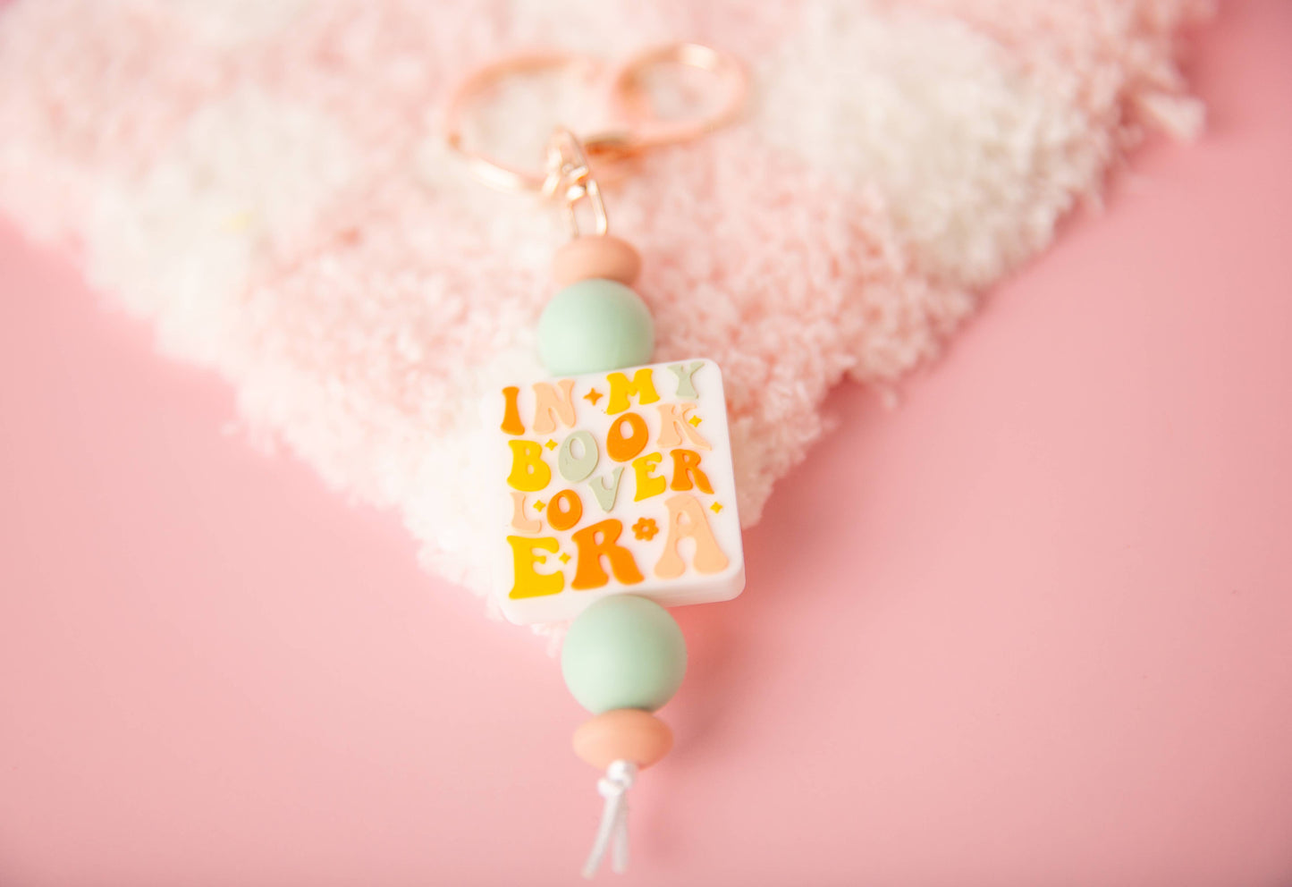 In My Book Lover Era Keychain- Book Lover Keychain