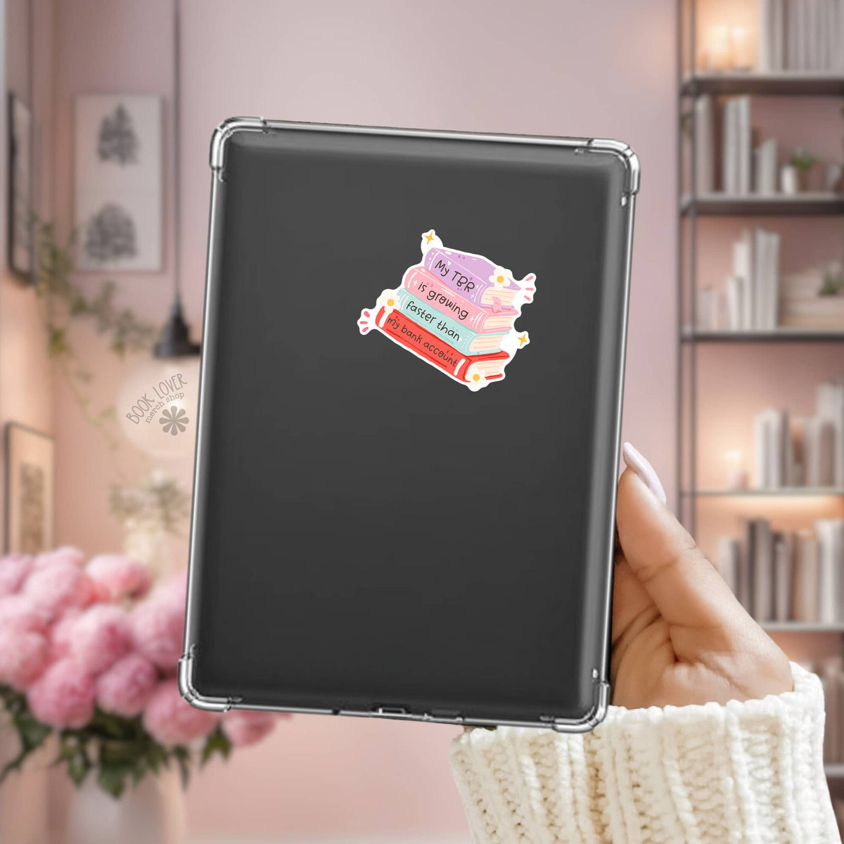My TBR Grows Faster Sticker