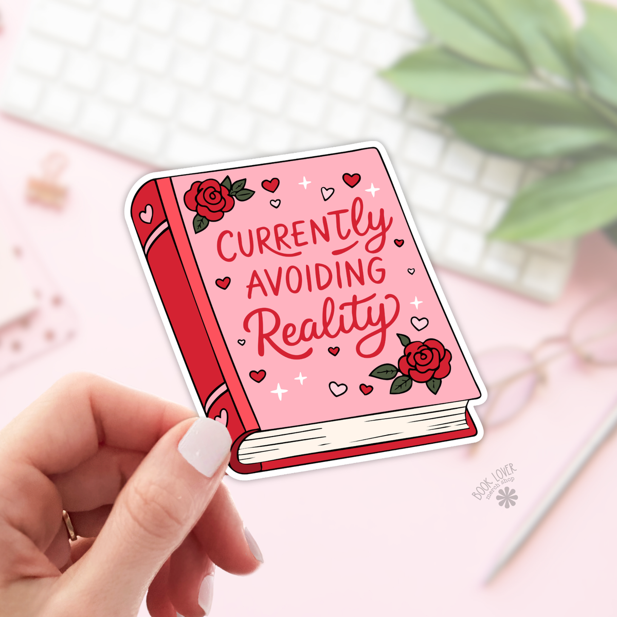 Currently Avoiding Reality Sticker