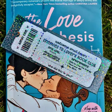 Enemies to Lovers Ticket Bookmark