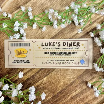 Luke's Diner Bookmark